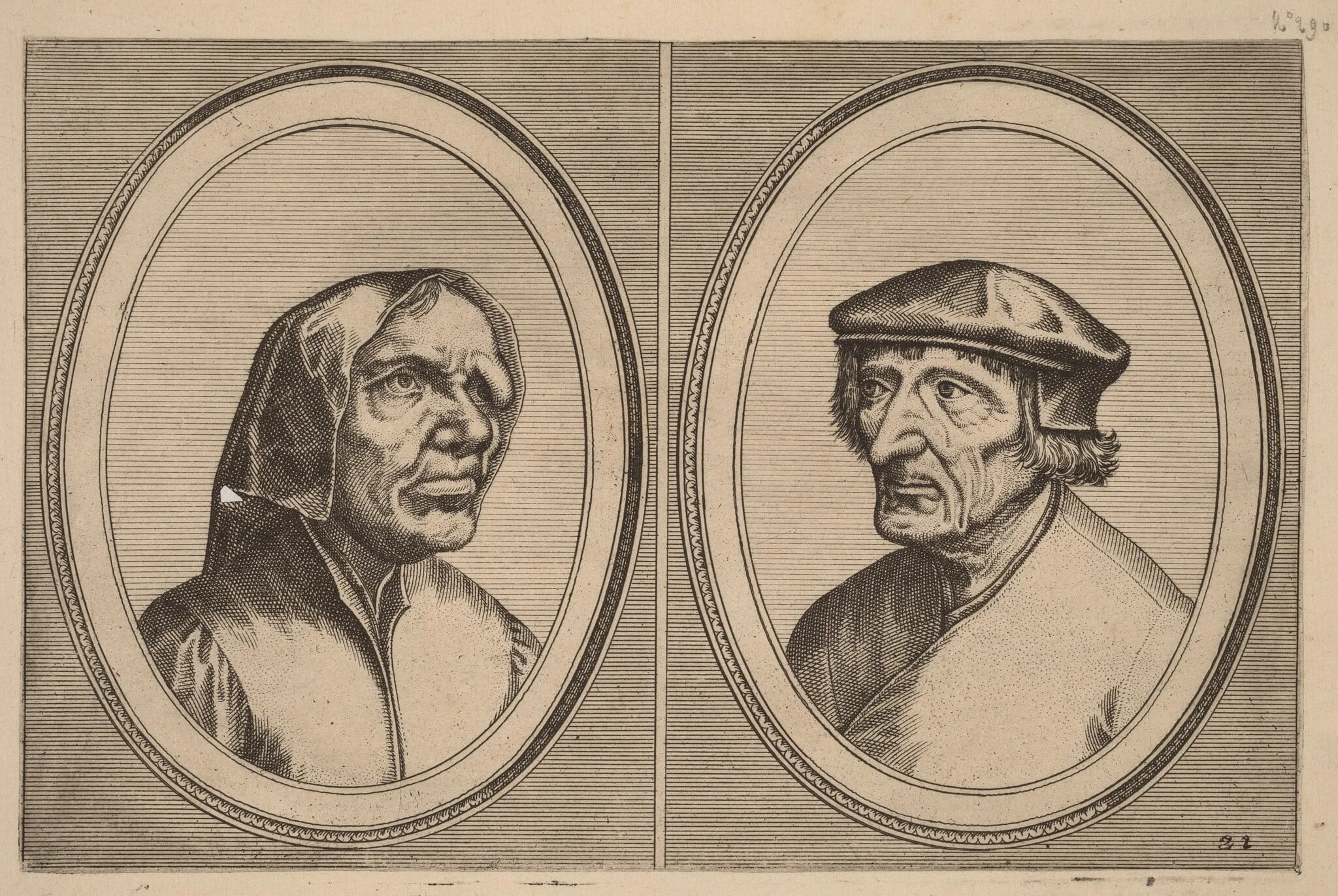 "Trijn Bulle-bacx" and "Voorsichtighe Oenne", detail