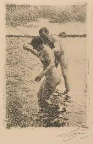 Pilot, by Anders Zorn, 1919