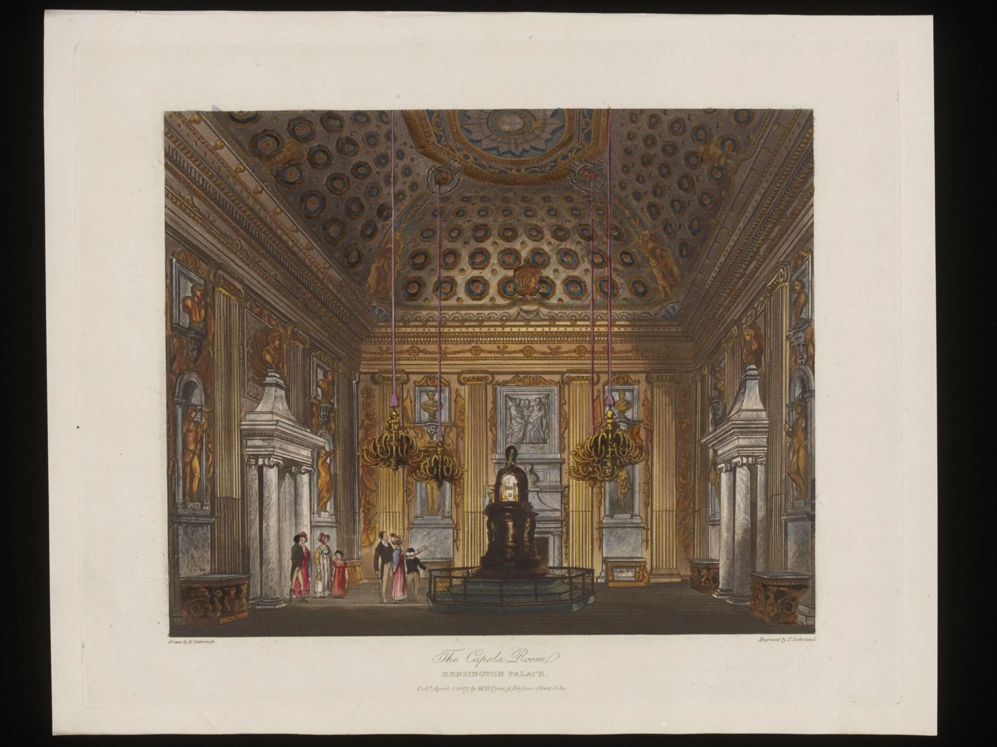 View of the Cupola Room, detail