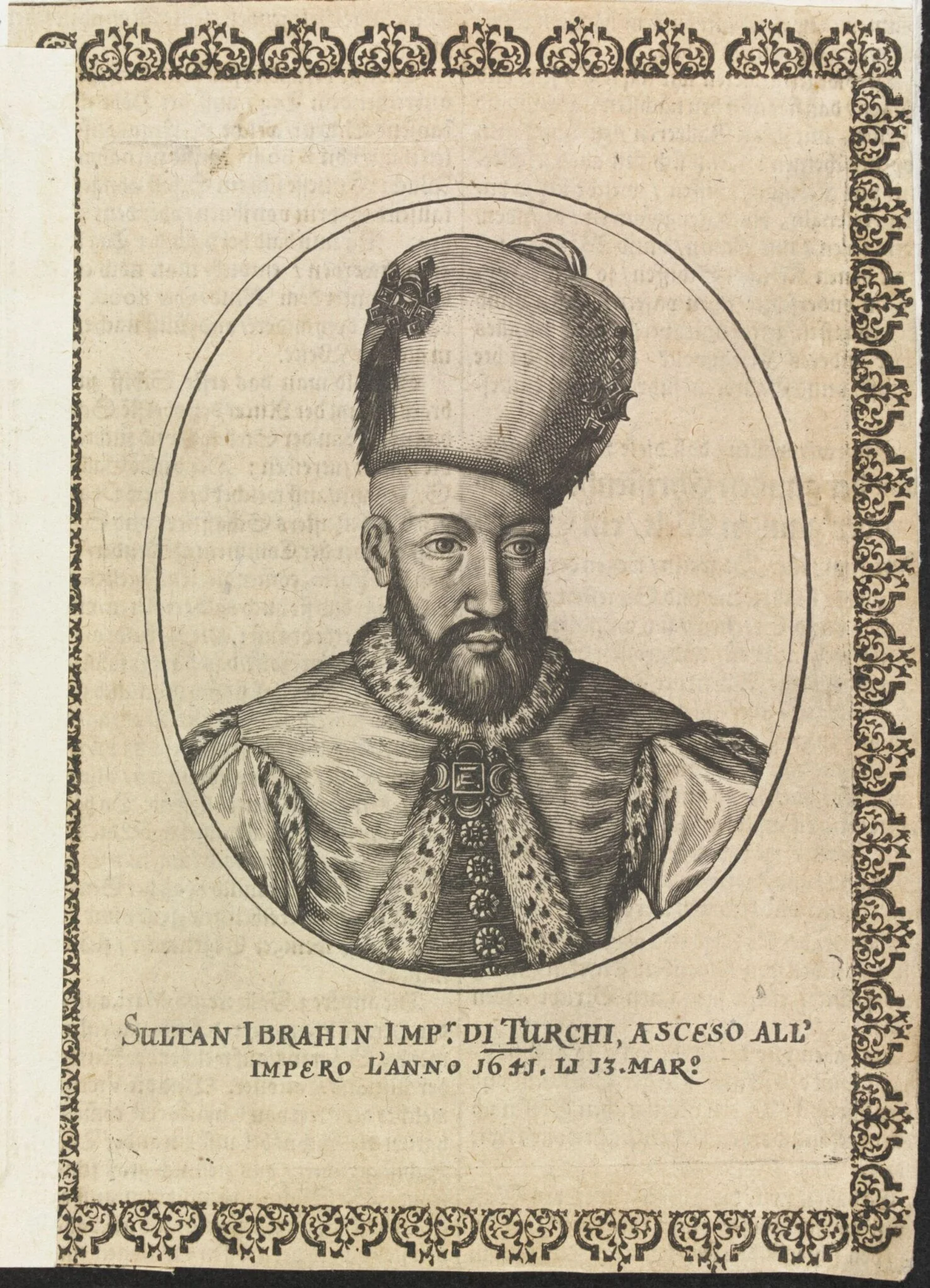 Turkish sultans, sultanas and other historical figures, detail