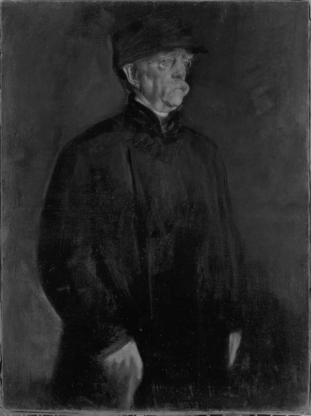 Prince Otto von Bismarck, by Franz von Lenbach, oil, 1898