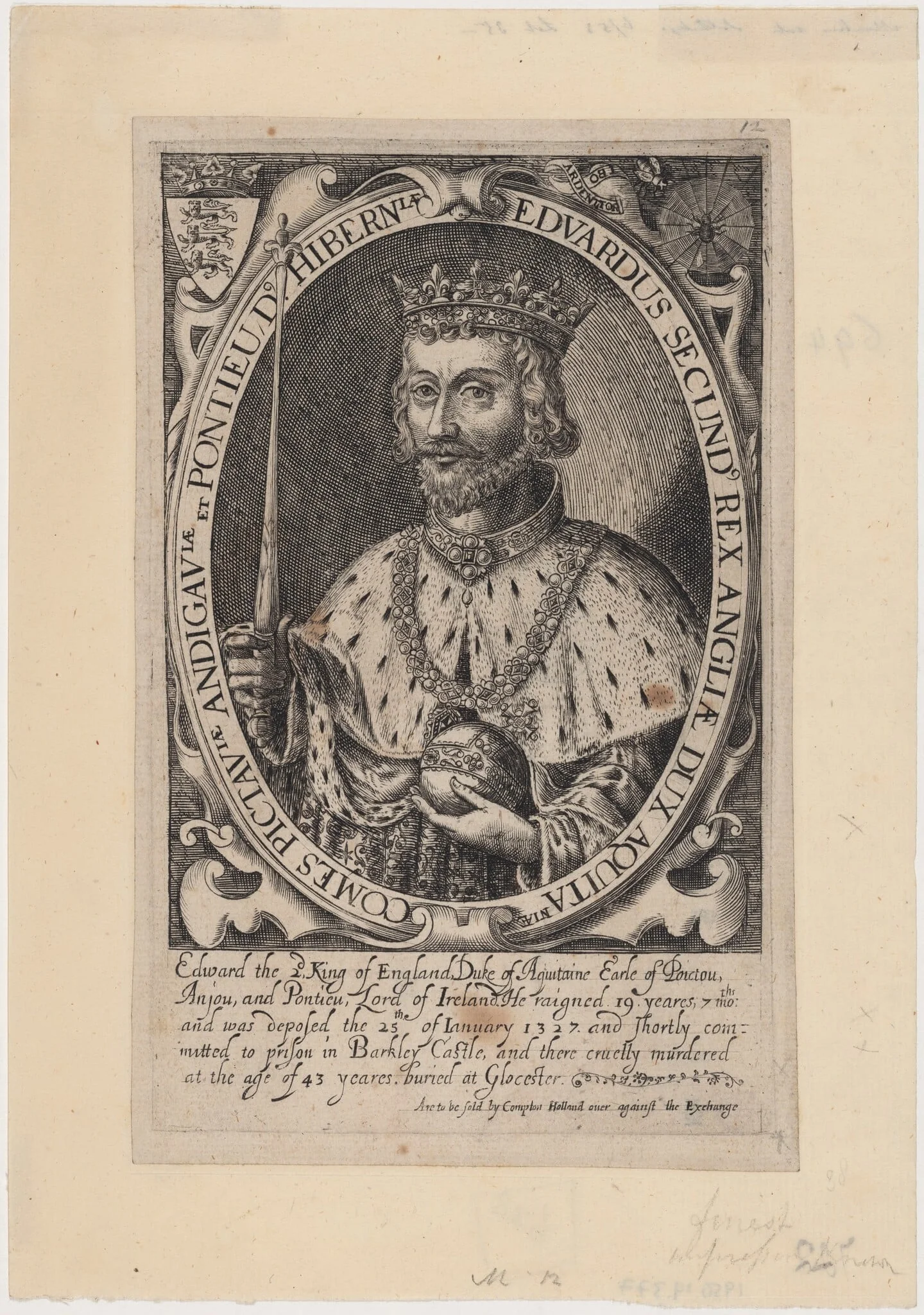 Edward II of England, detail