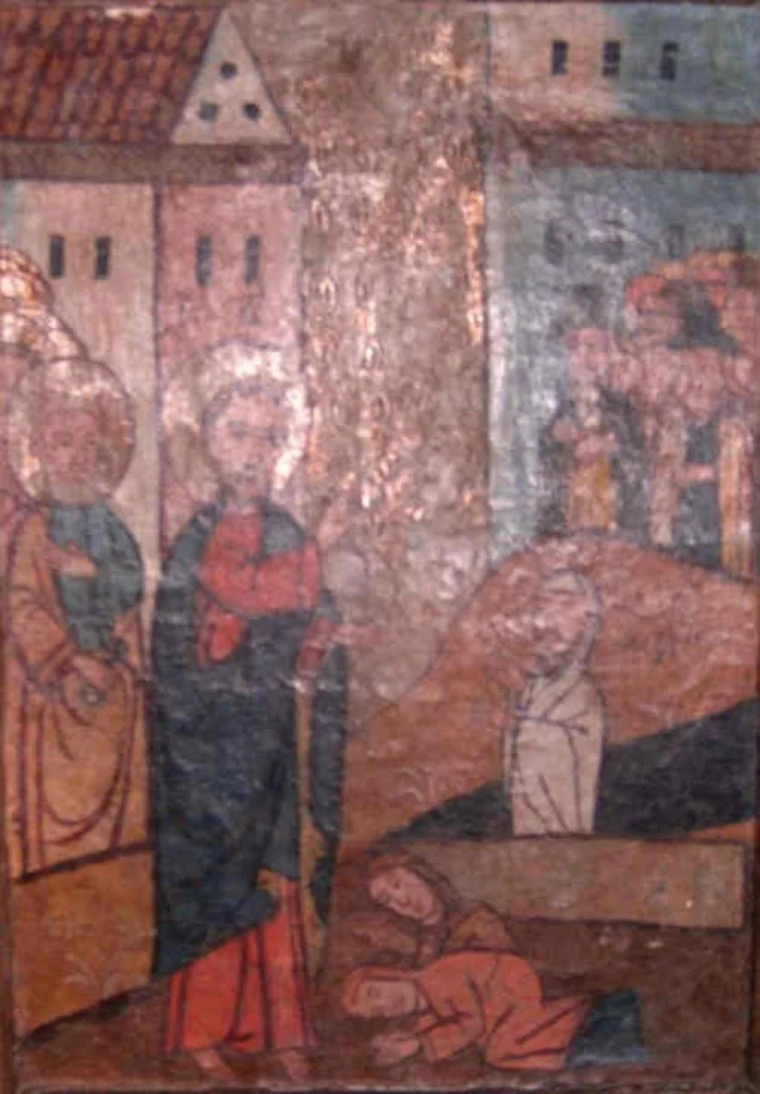 Învierea lui Lazăr, detail