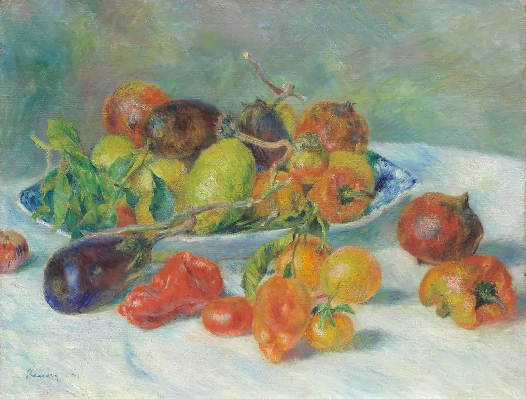 Fruits of the Midi, by Auguste Renoir, oil, 1891
