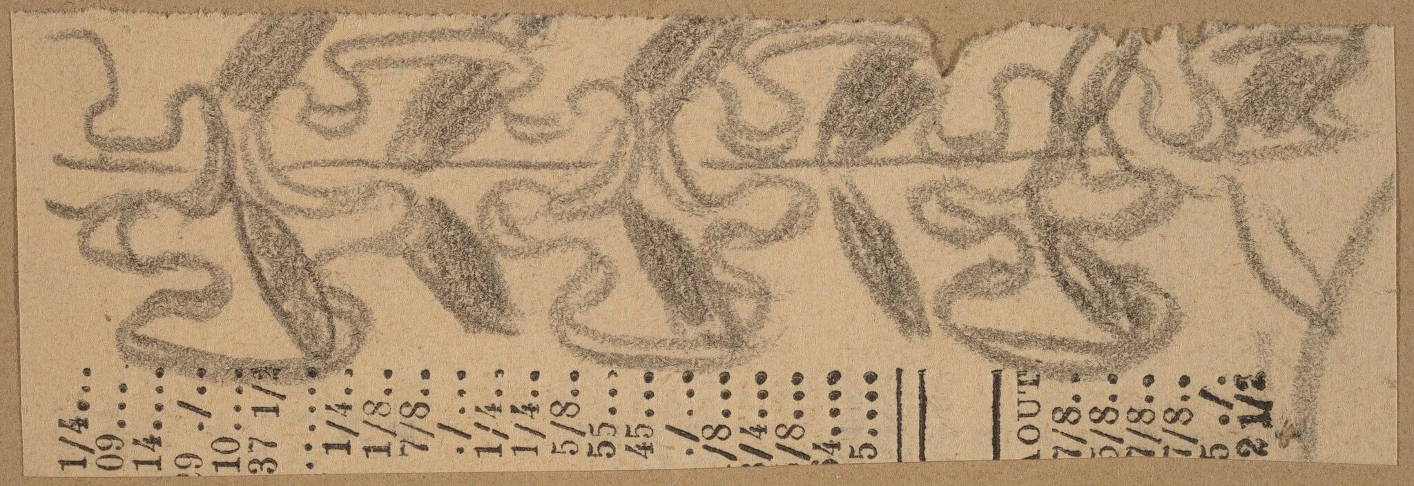 Study for a Border Design, detail