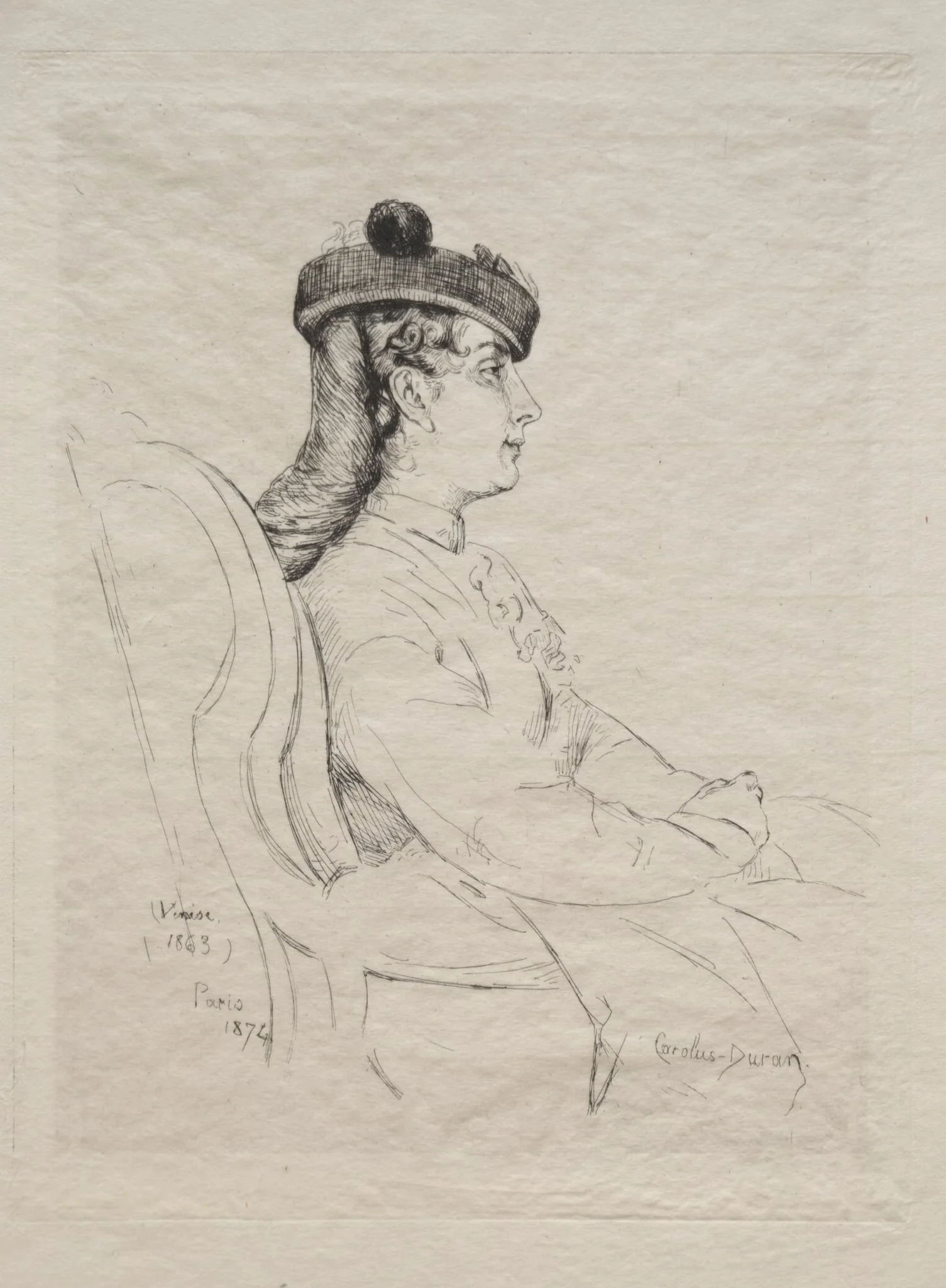 Souvenir de Voyage, detail