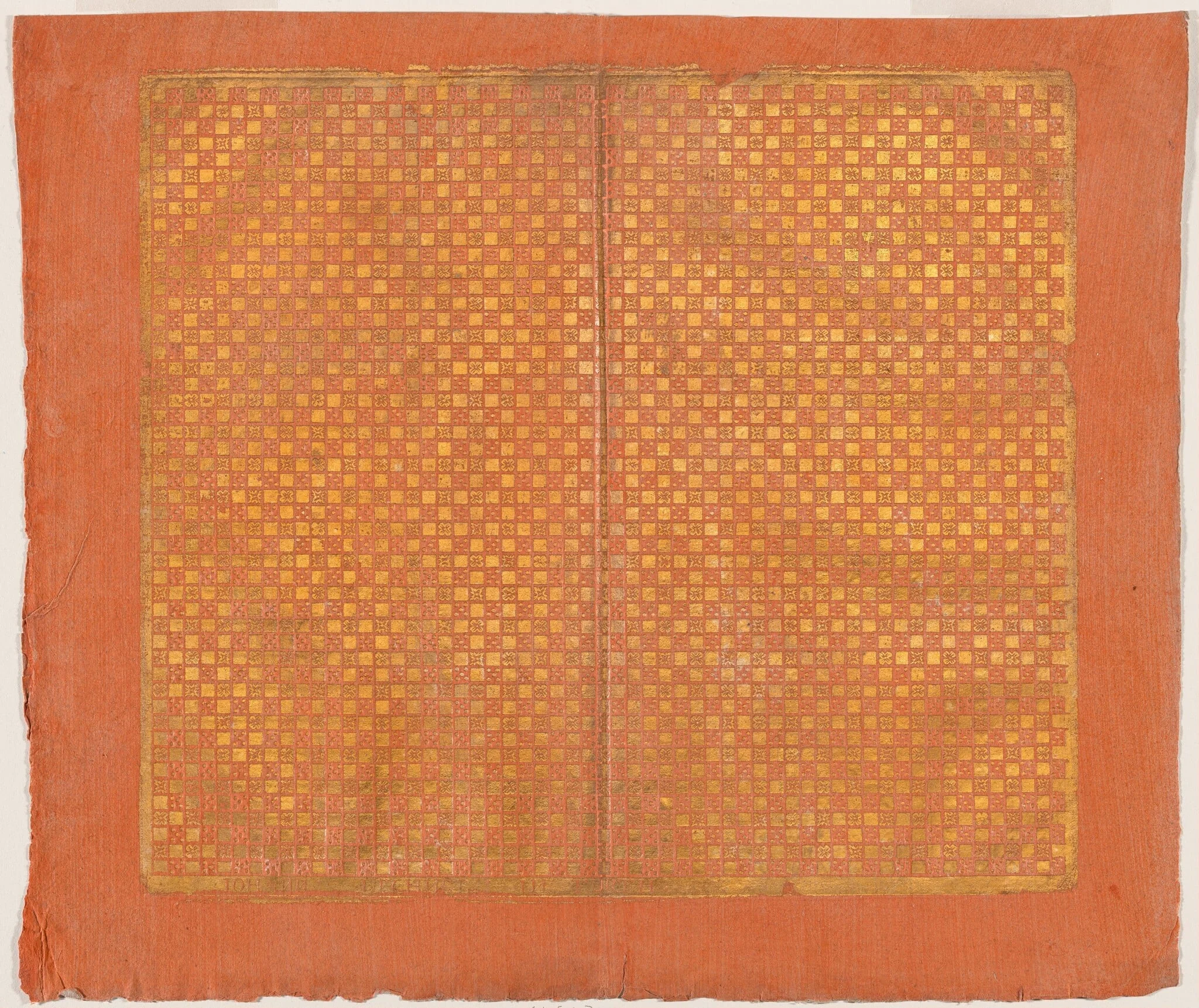 Endpaper, detail