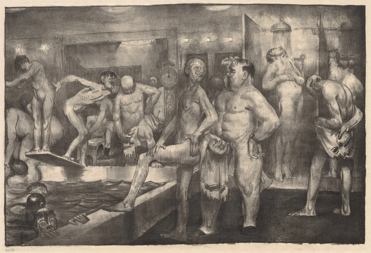 The Shower-bath, detail