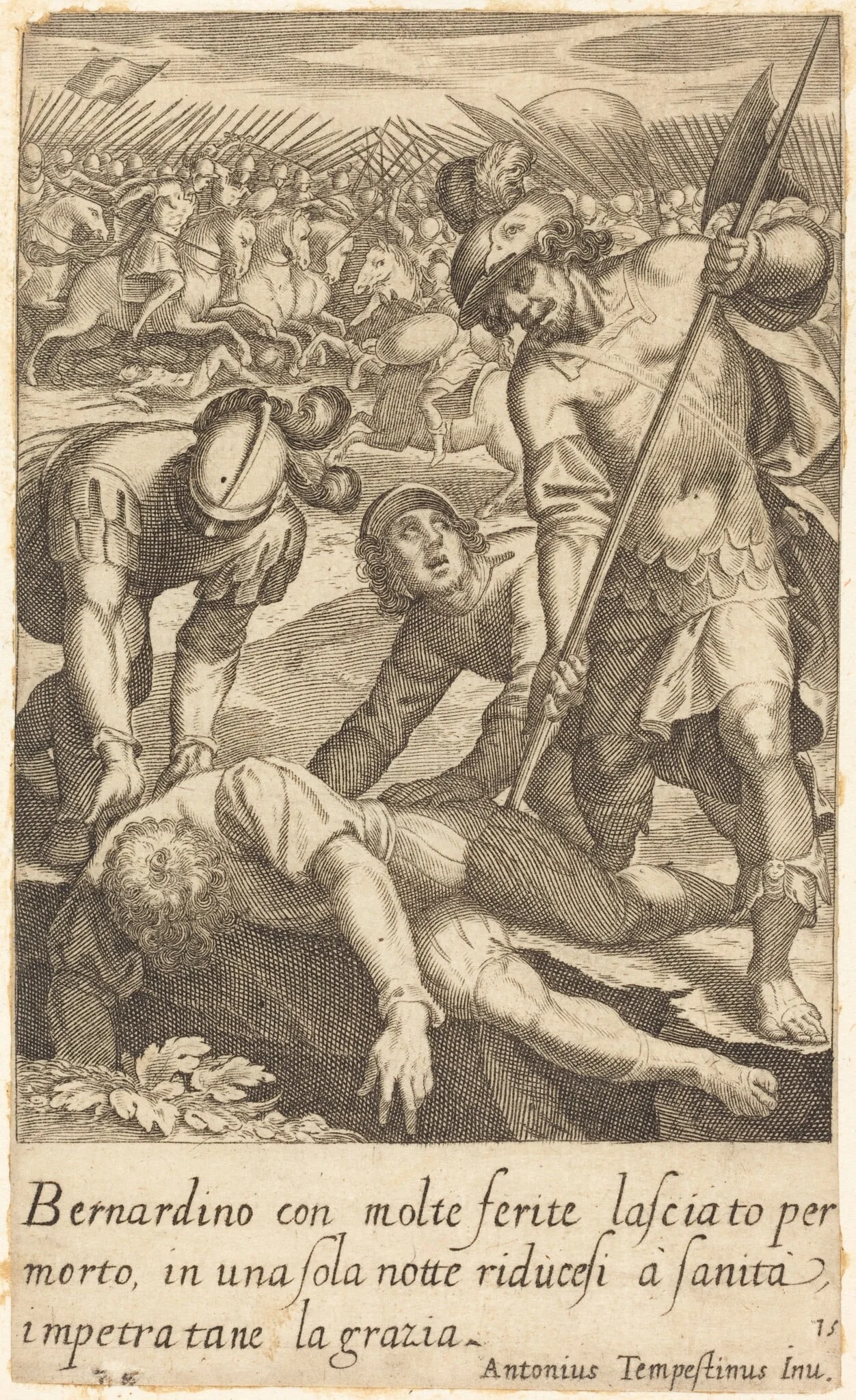 Bernardino, detail
