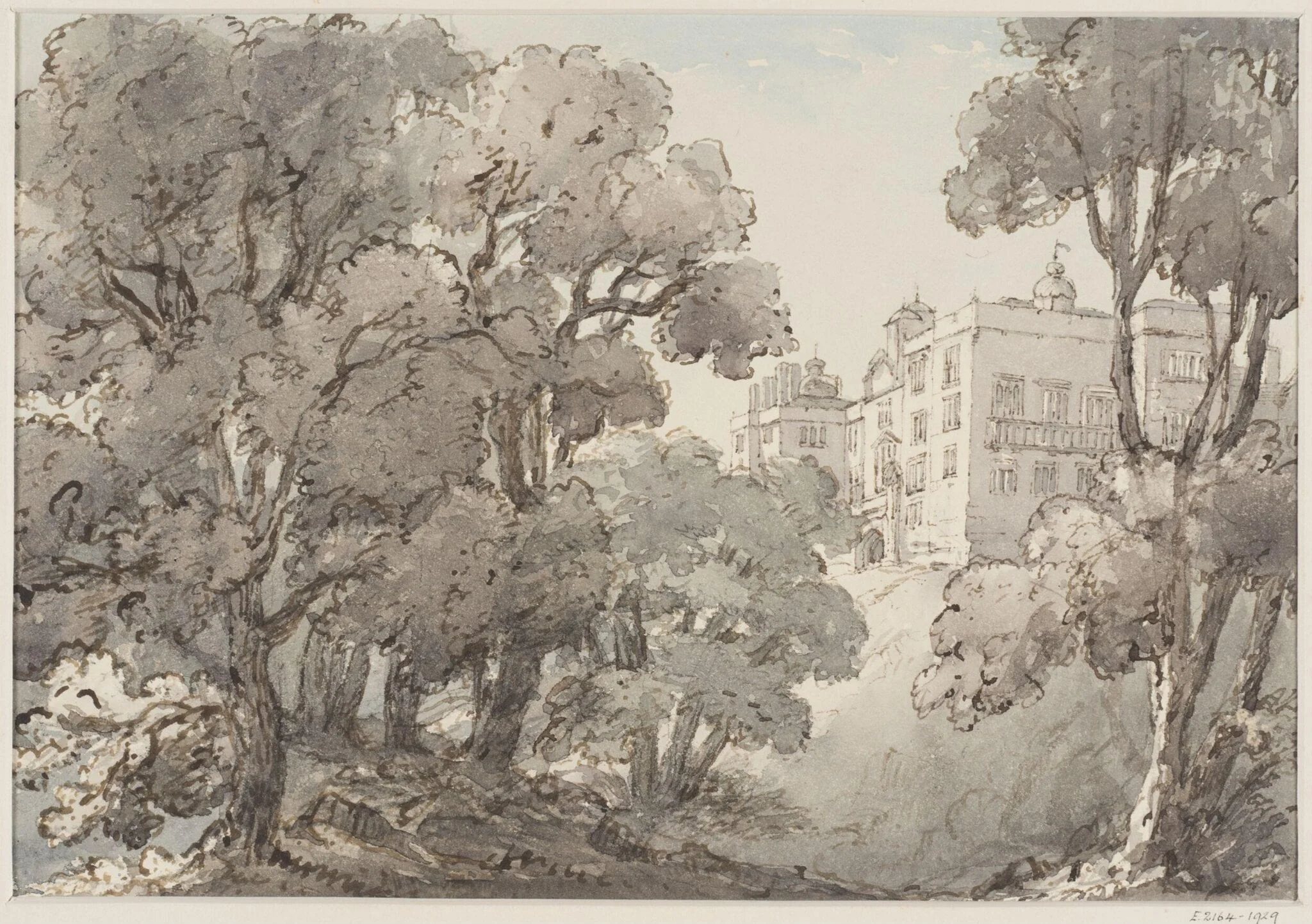 Beaudesert Park, near Lichfield, detail