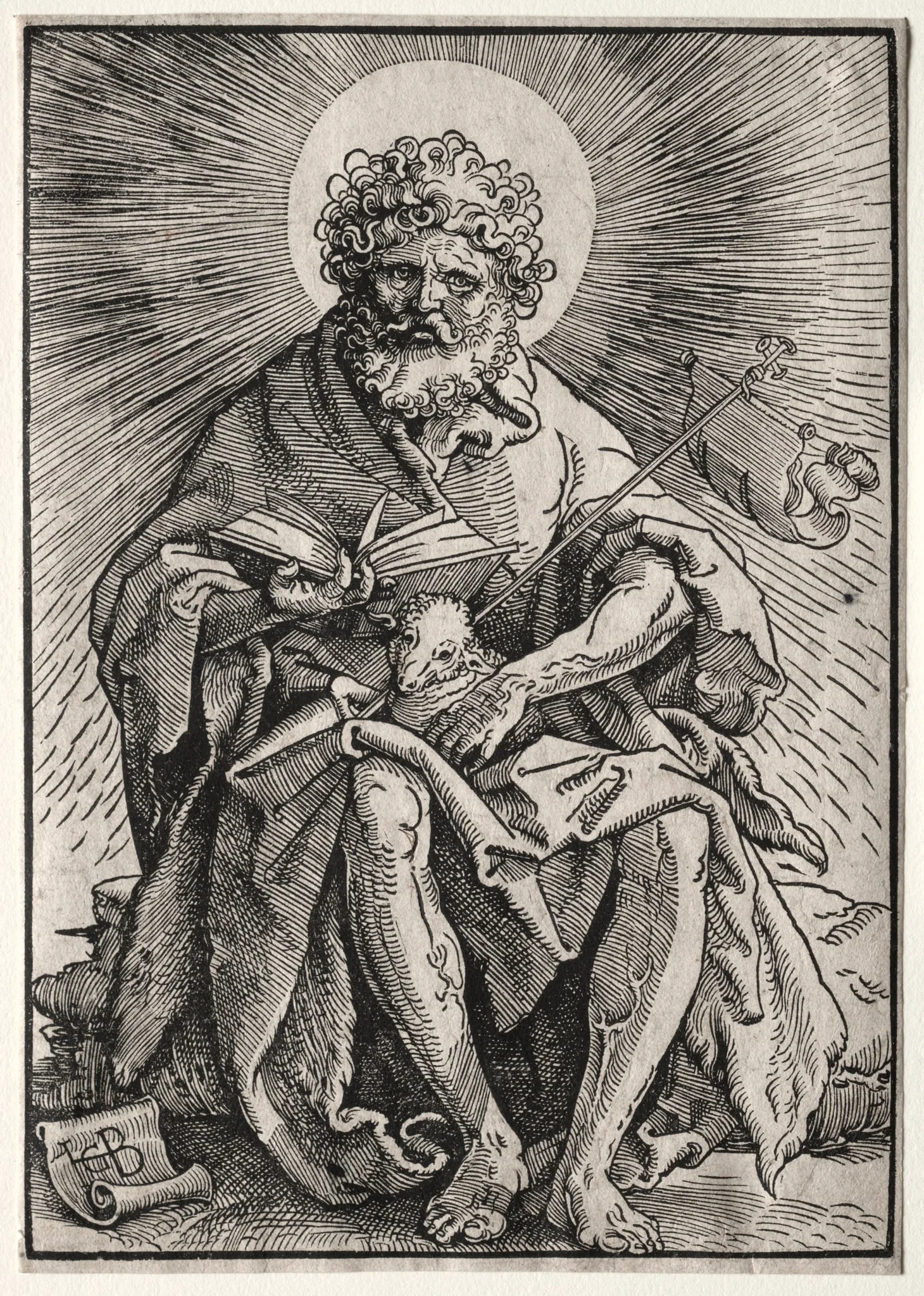 St. John the Baptist, detail