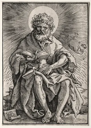 St. John the Baptist, by Hans Baldung Grien, 1518