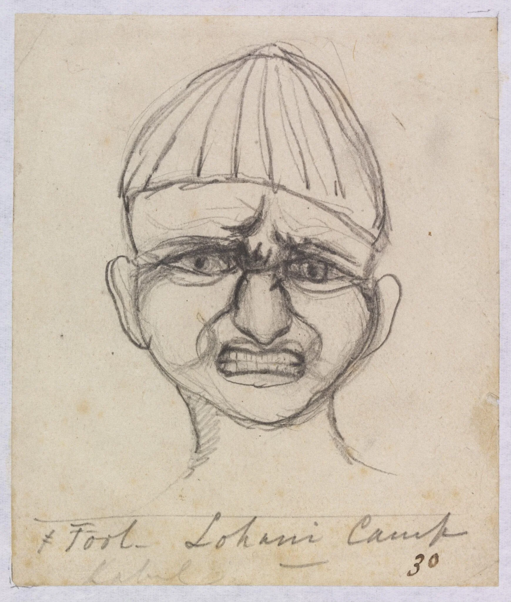 Fool, Lohani Camp, detail
