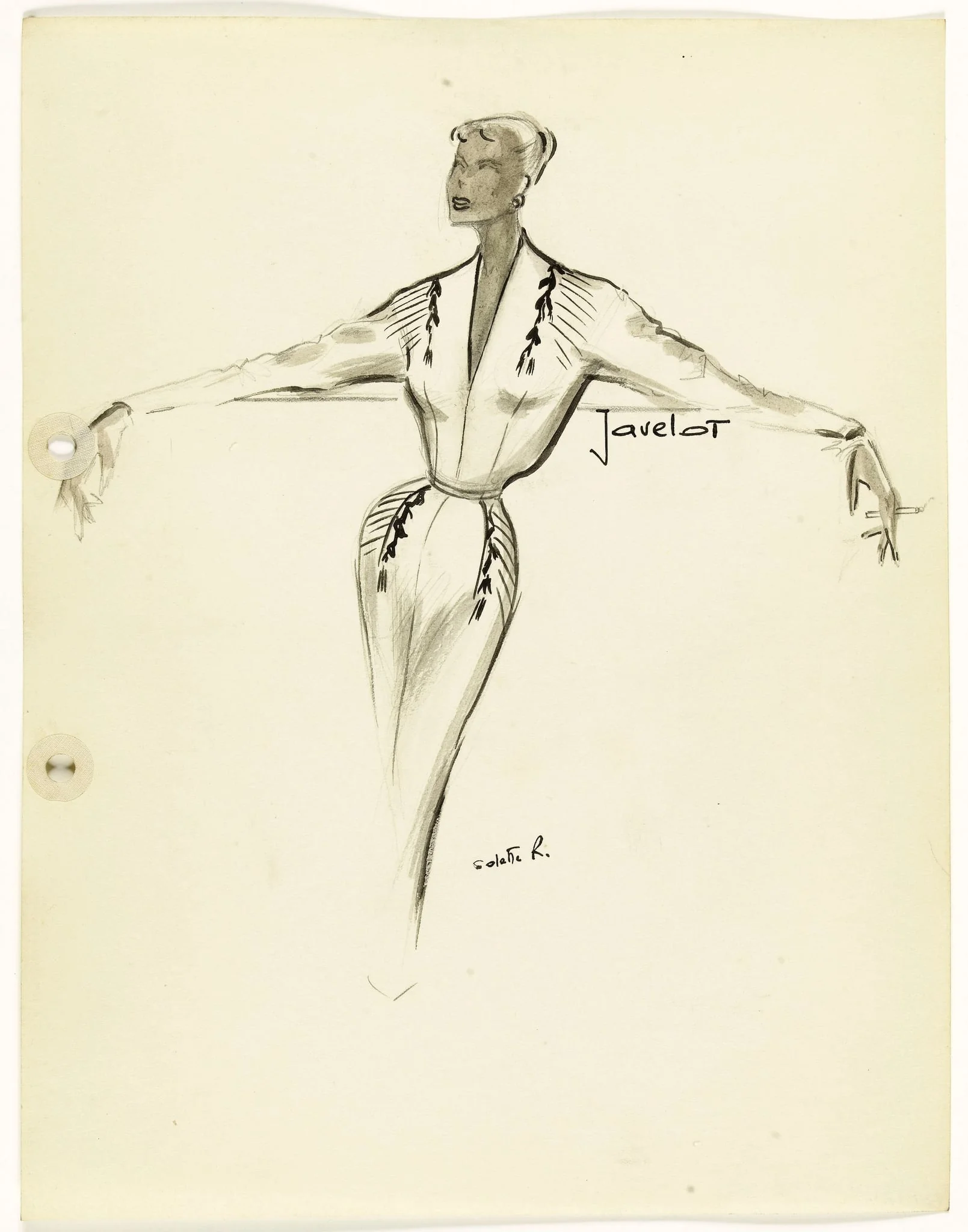 'Javelot', detail