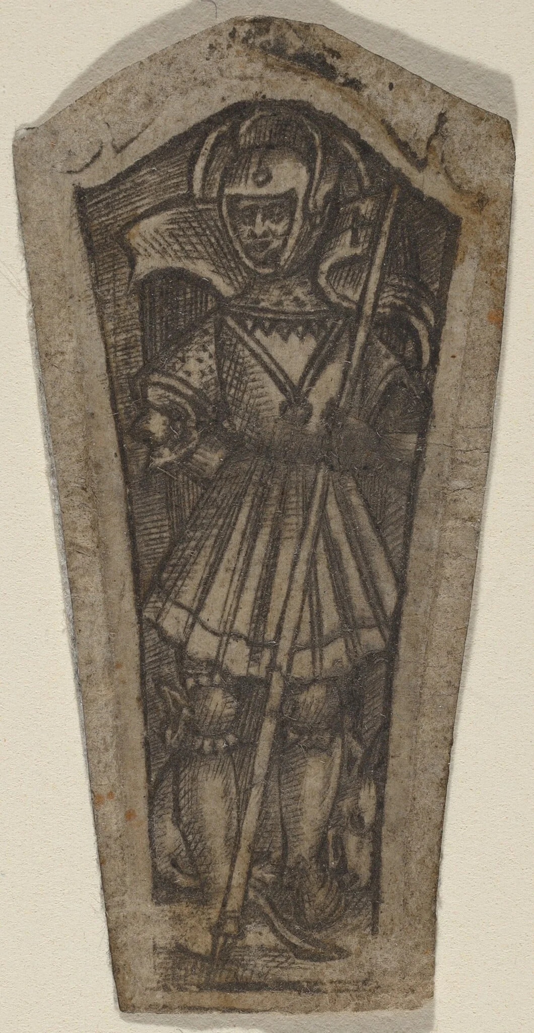 Saint George on Foot, detail