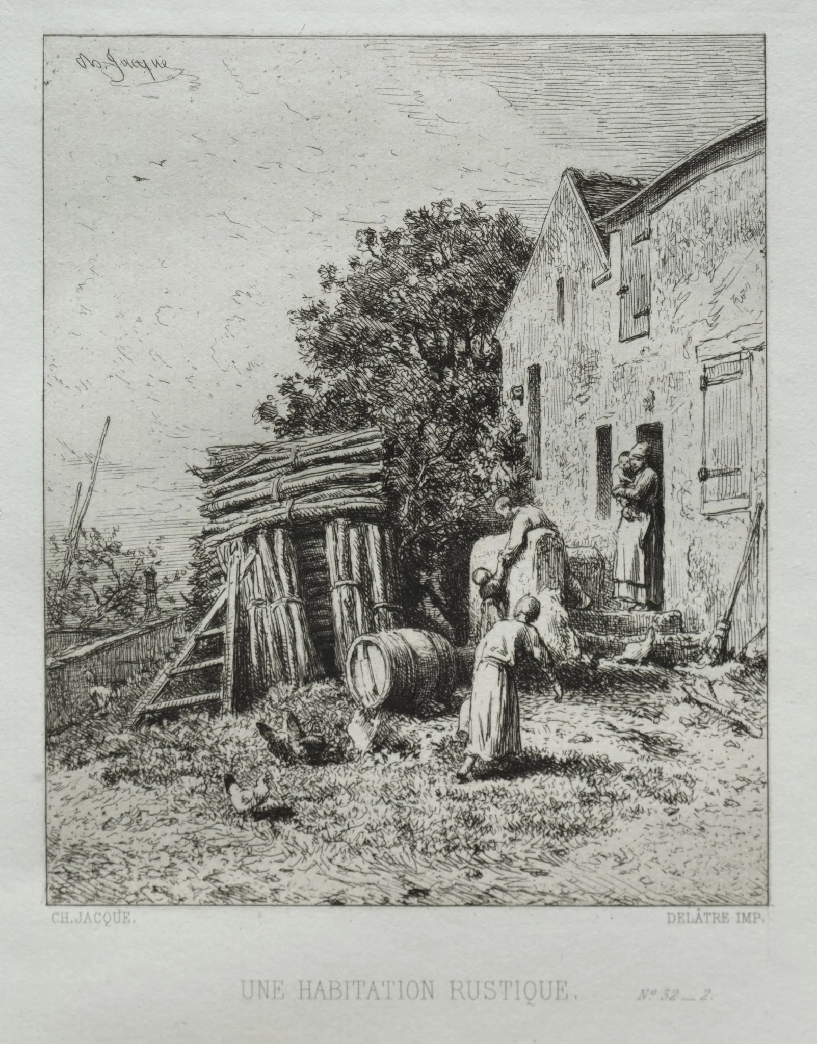 Rustic House, detail