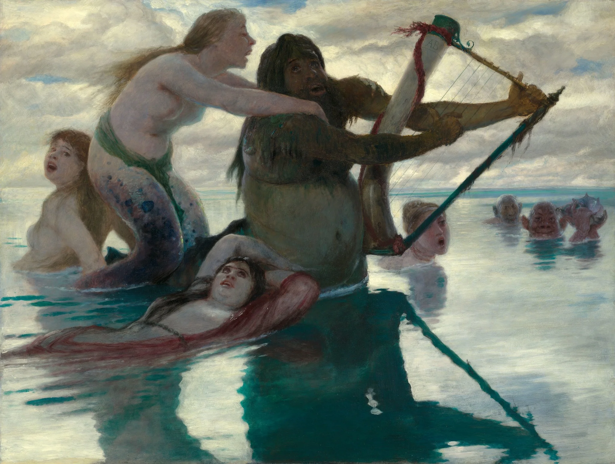 In the Sea, detail