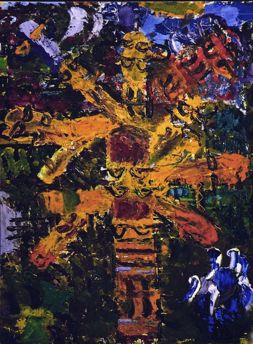 Troiță, detail