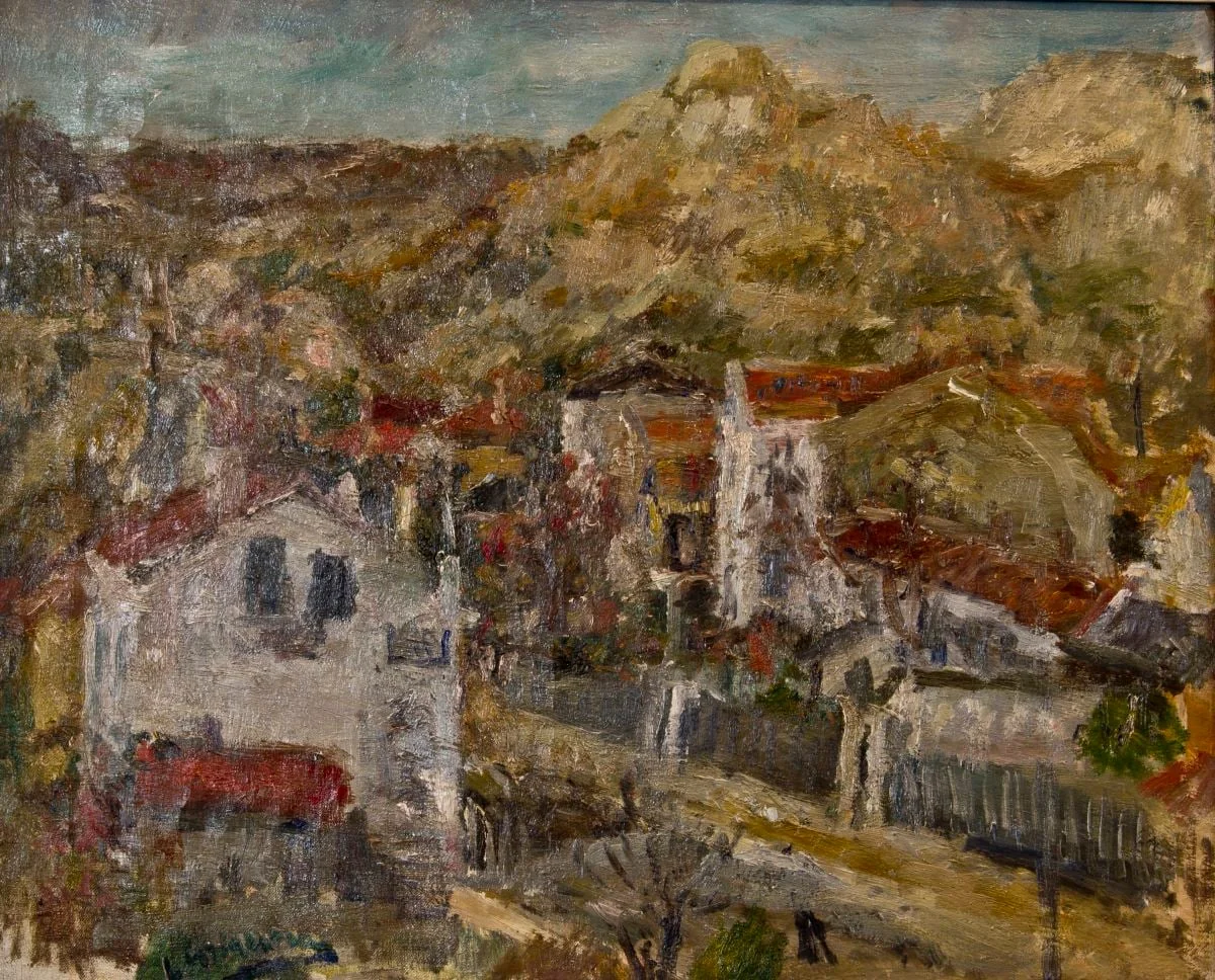 Peisaj din Balcic, detail