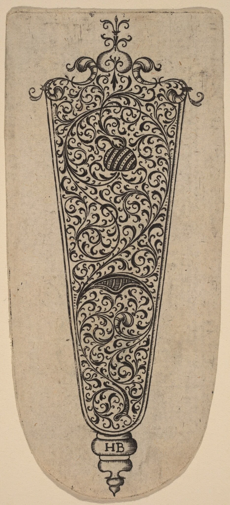 Ornament for Knife Handle, detail