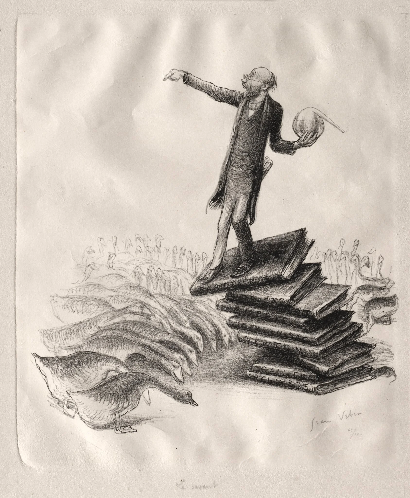 The Savant, detail
