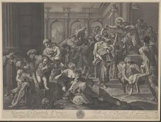 Untitled, by Giuseppe Camerata, 1750