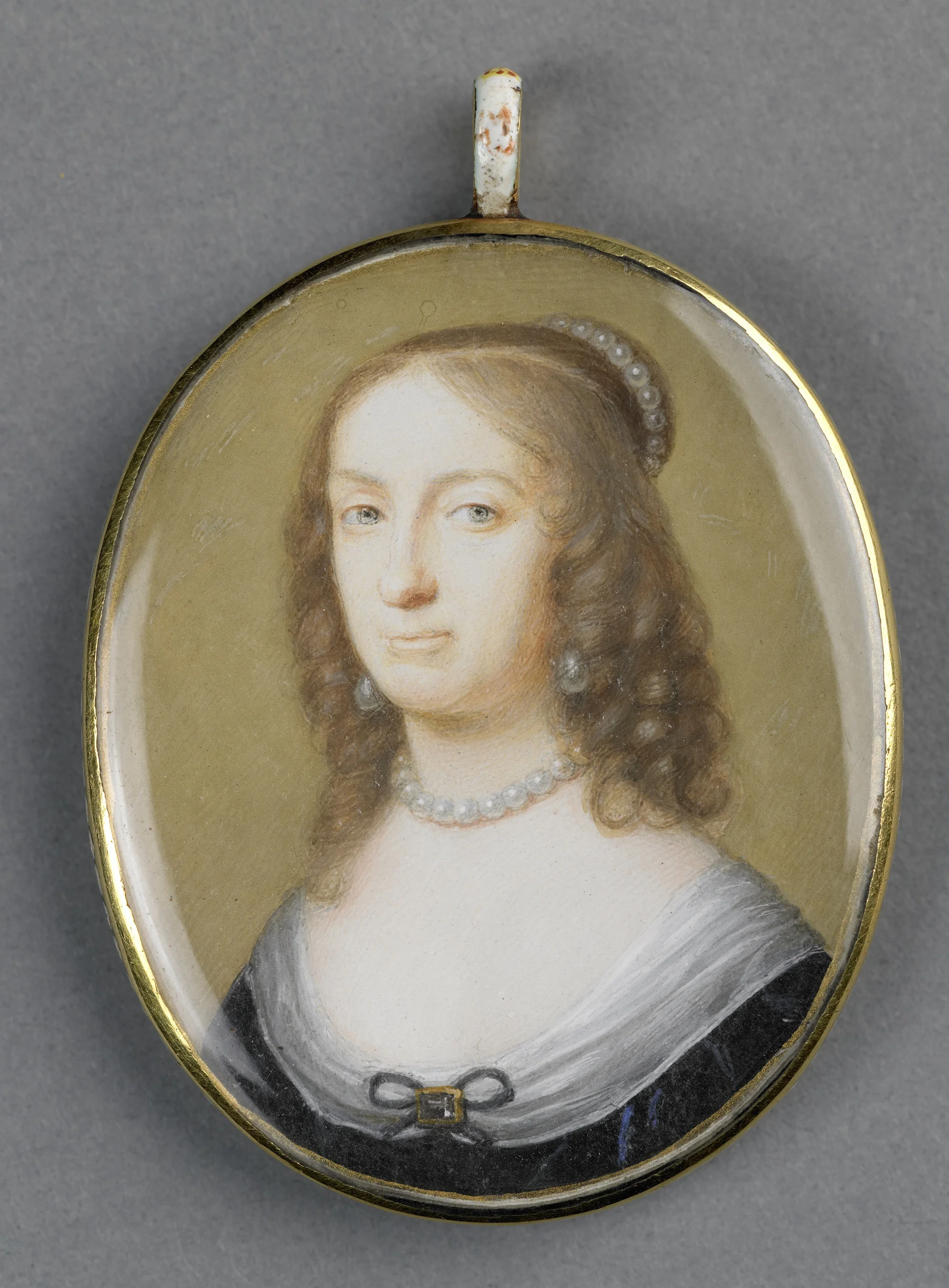 Portrait of Elizabeth, widow of Frederick V of the Palatinate, detail