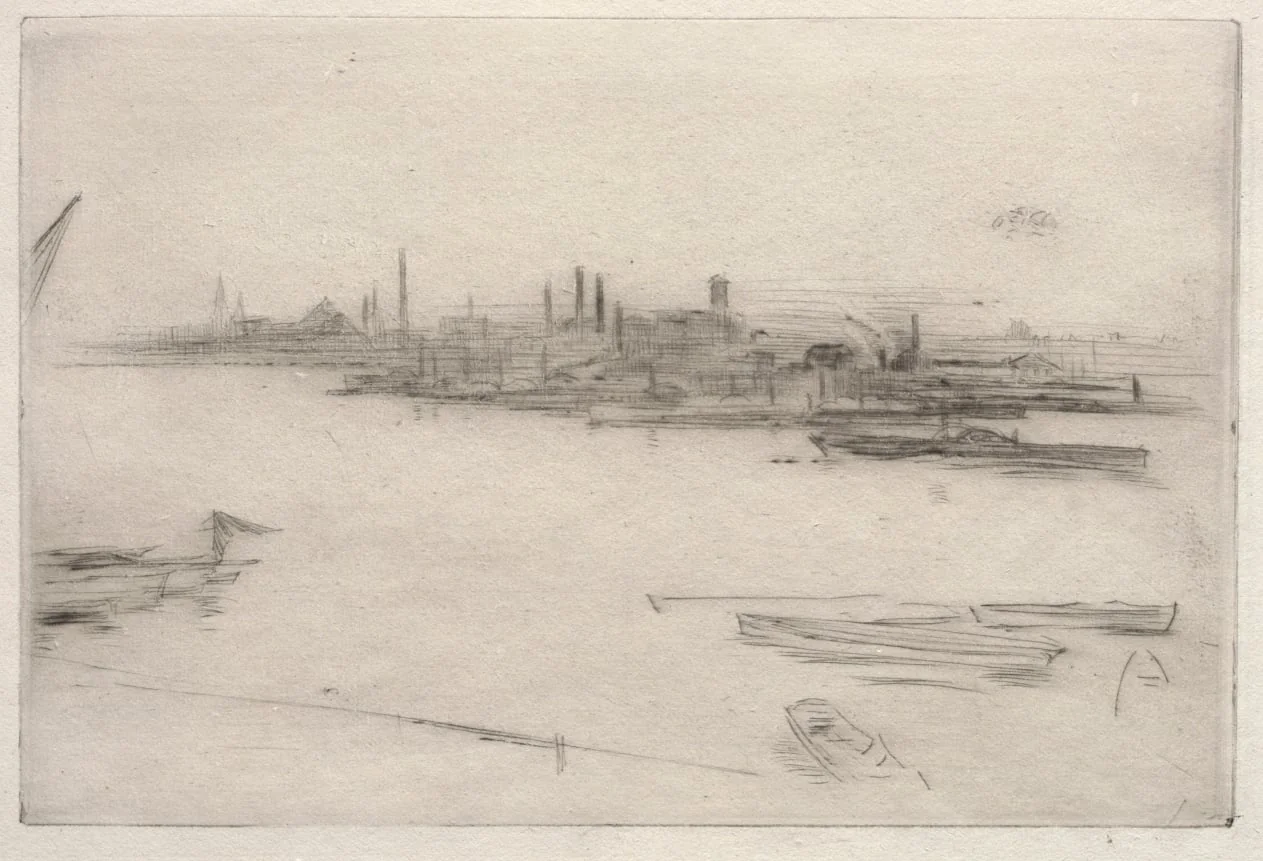 Battersea: Dawn, detail