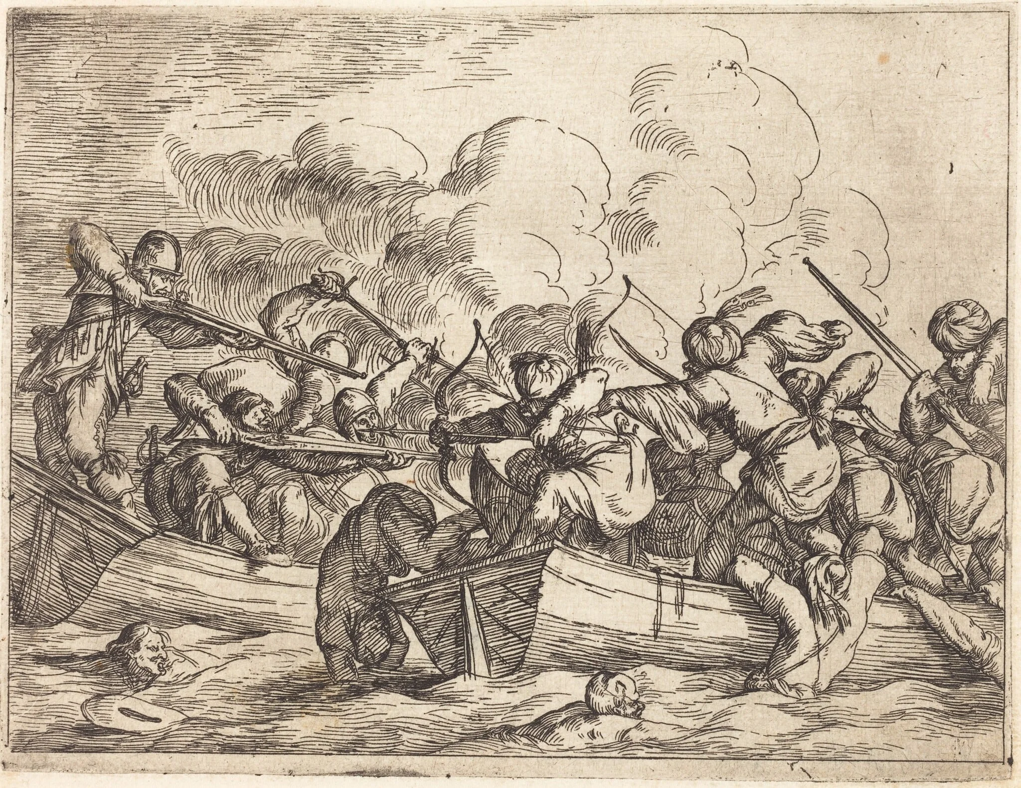 Capricci di varie battaglie, detail
