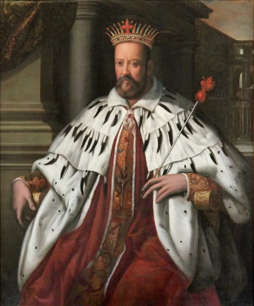 Portrait of Cosimo I de' Medici, Grand Duke of Tuscany, by Giovanni Battista Naldini, oil