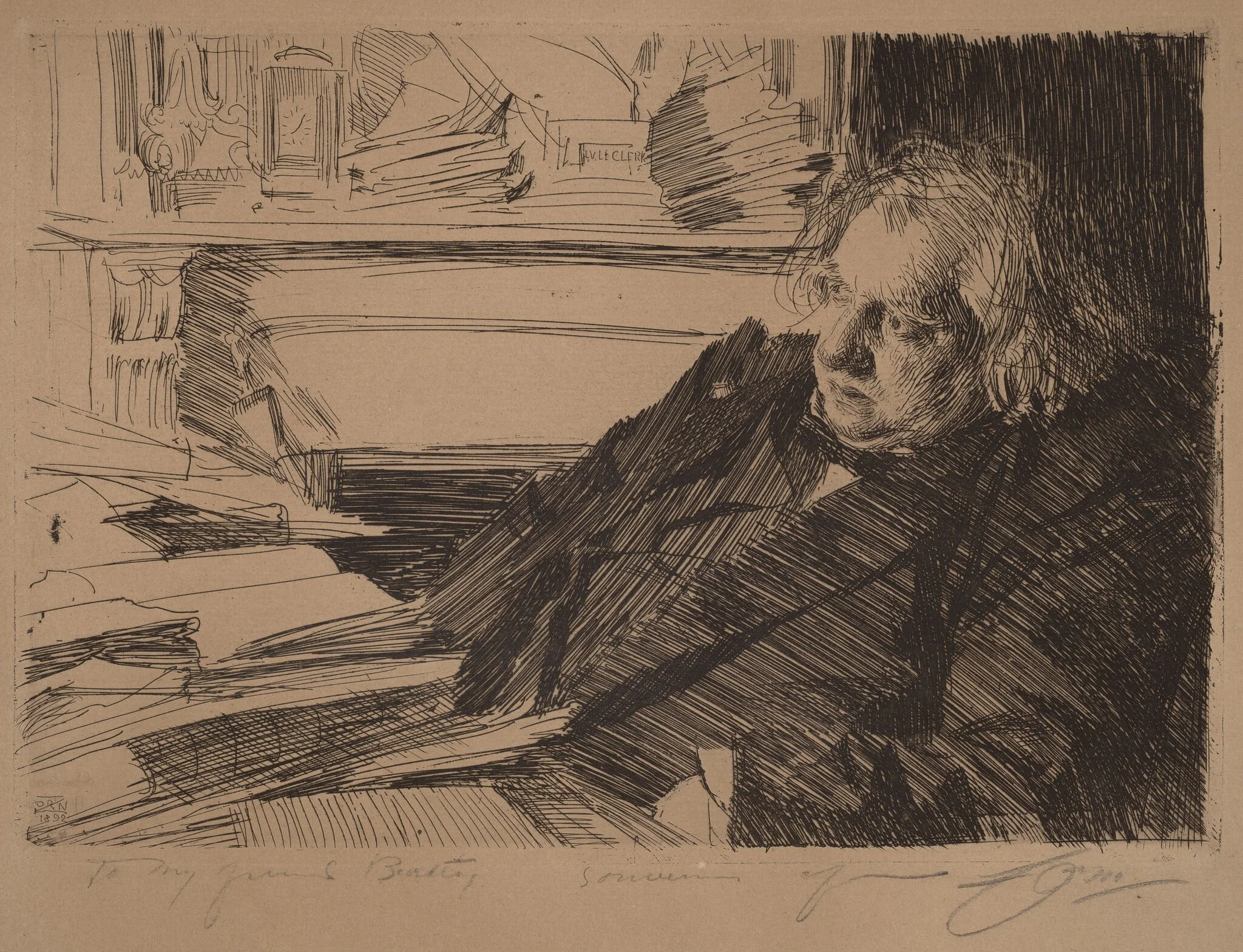 Ernest Renan, detail