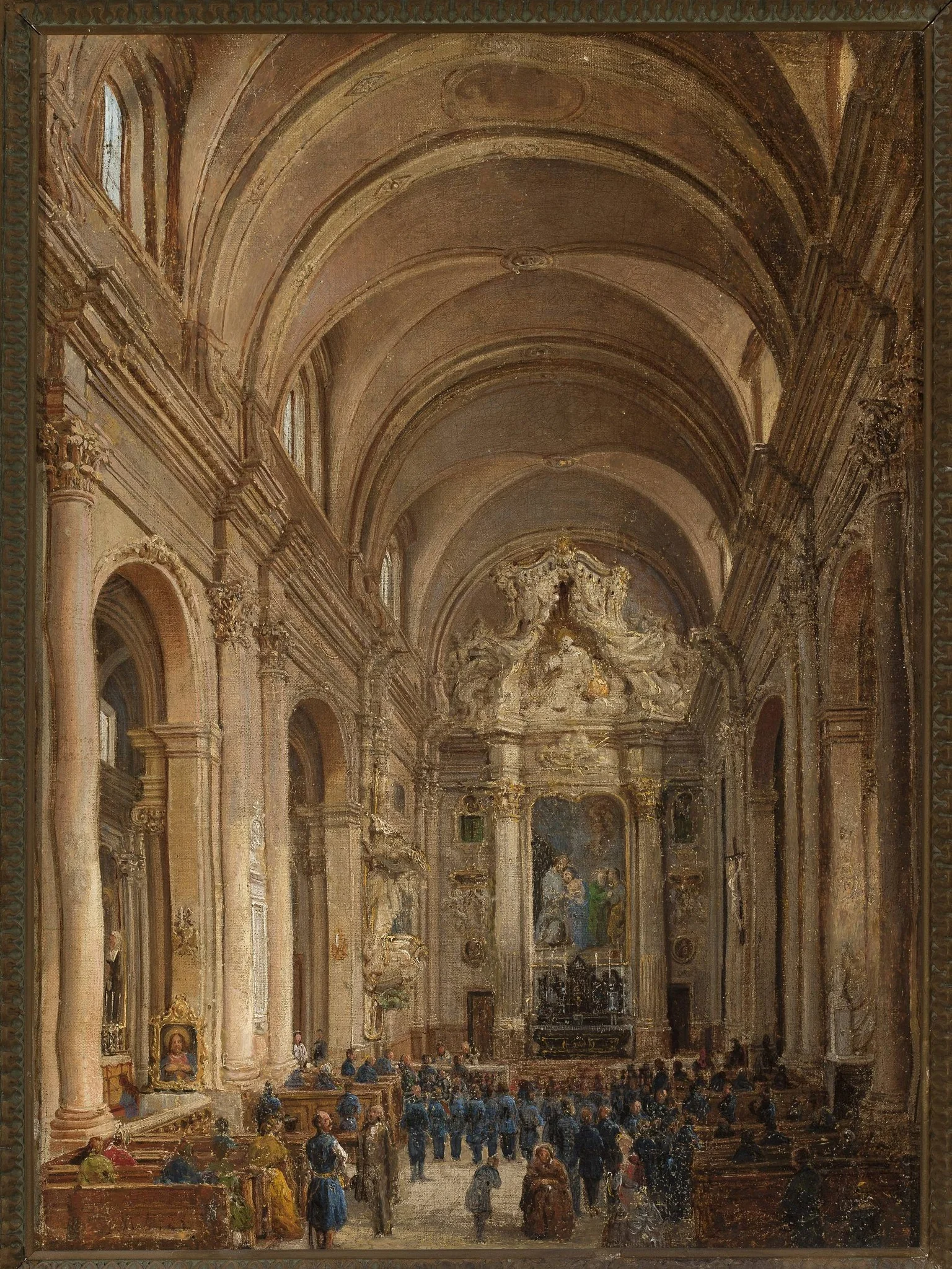 Church of the Nuns of the Visitation in Warsaw, detail