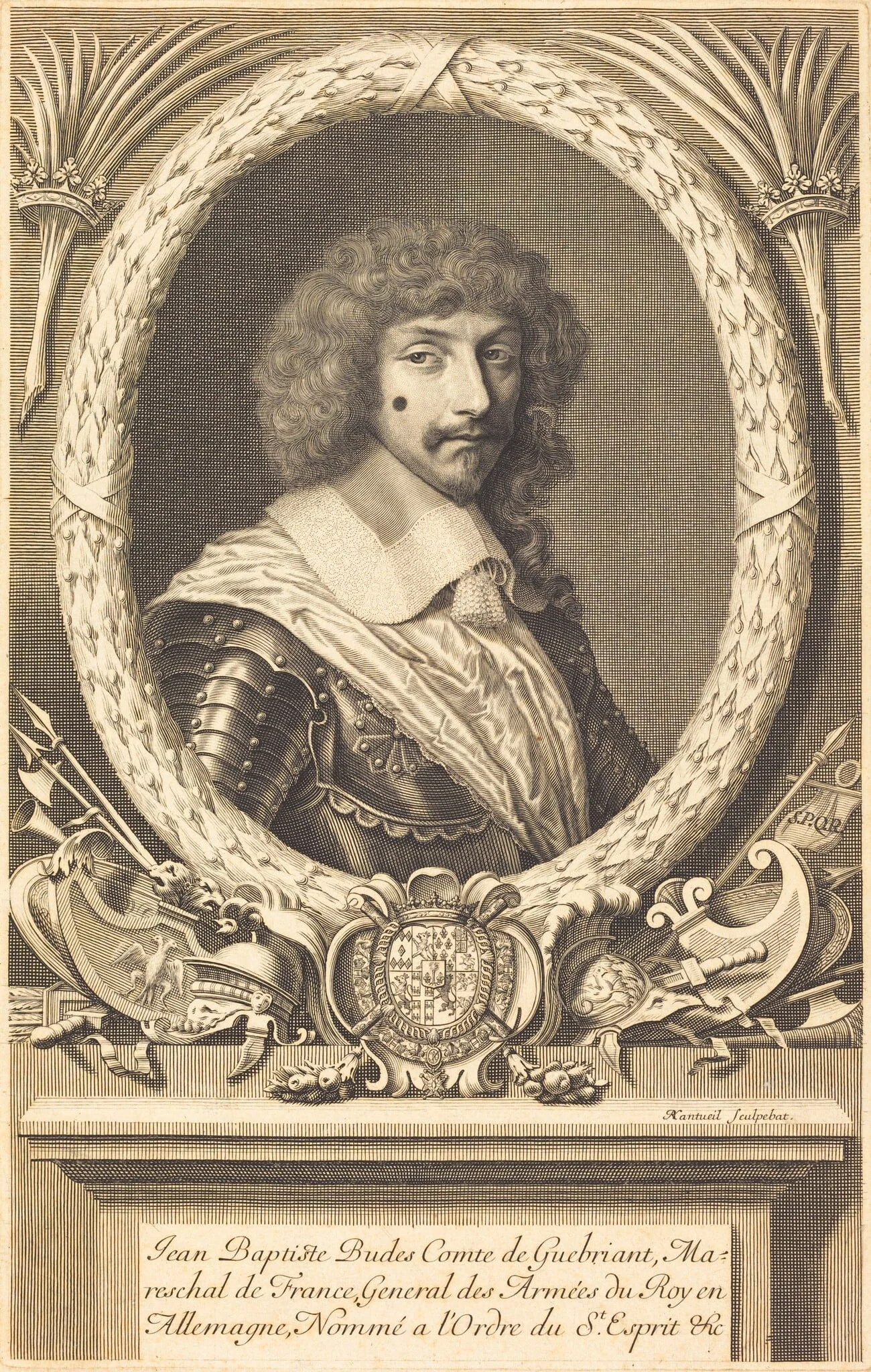 Marechal de Guebriant, detail