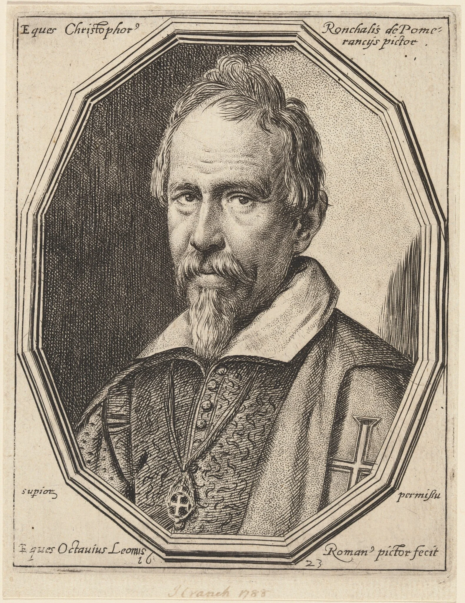Cristoforo Roncalli, detail