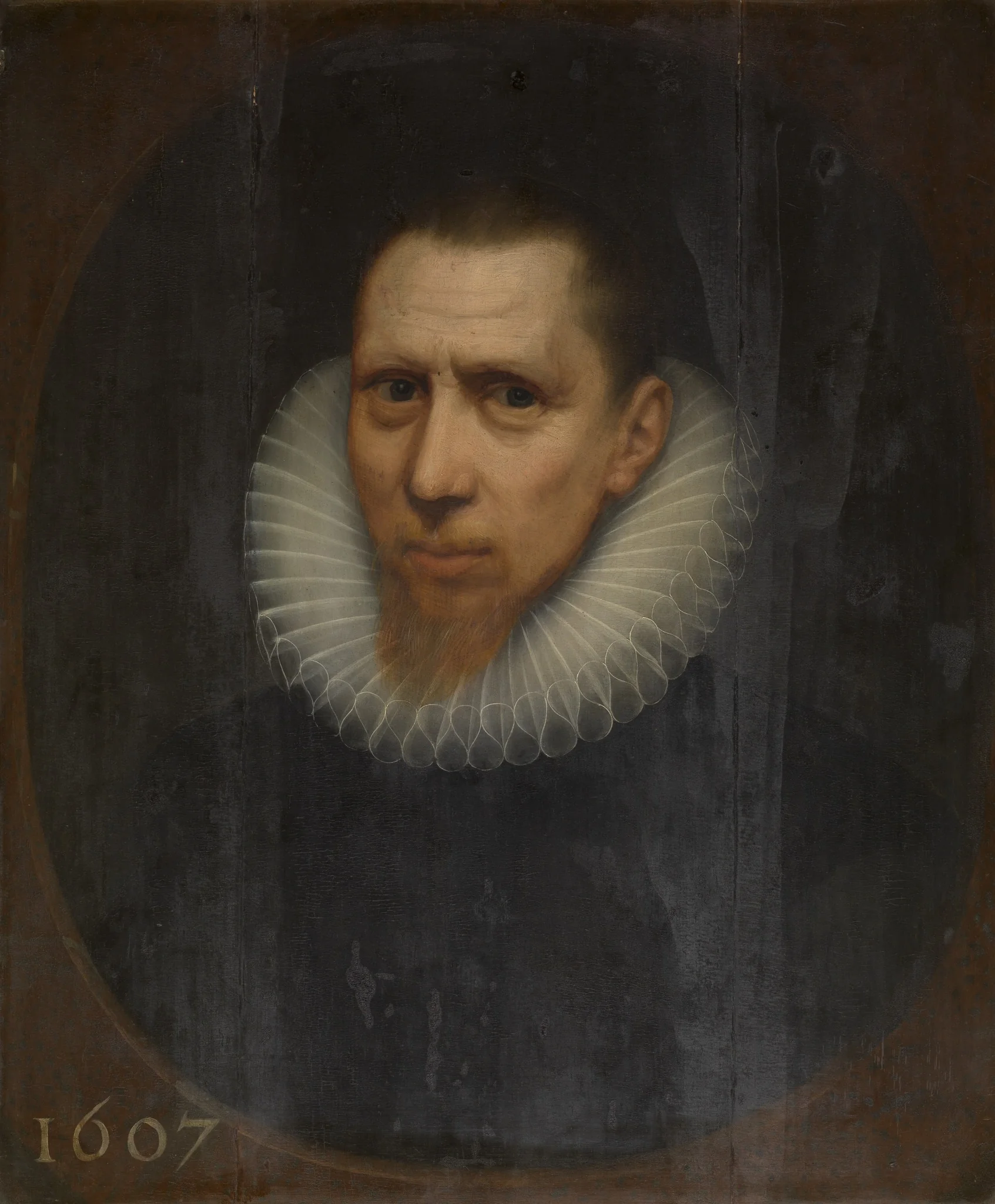 Portrait of a Man, detail