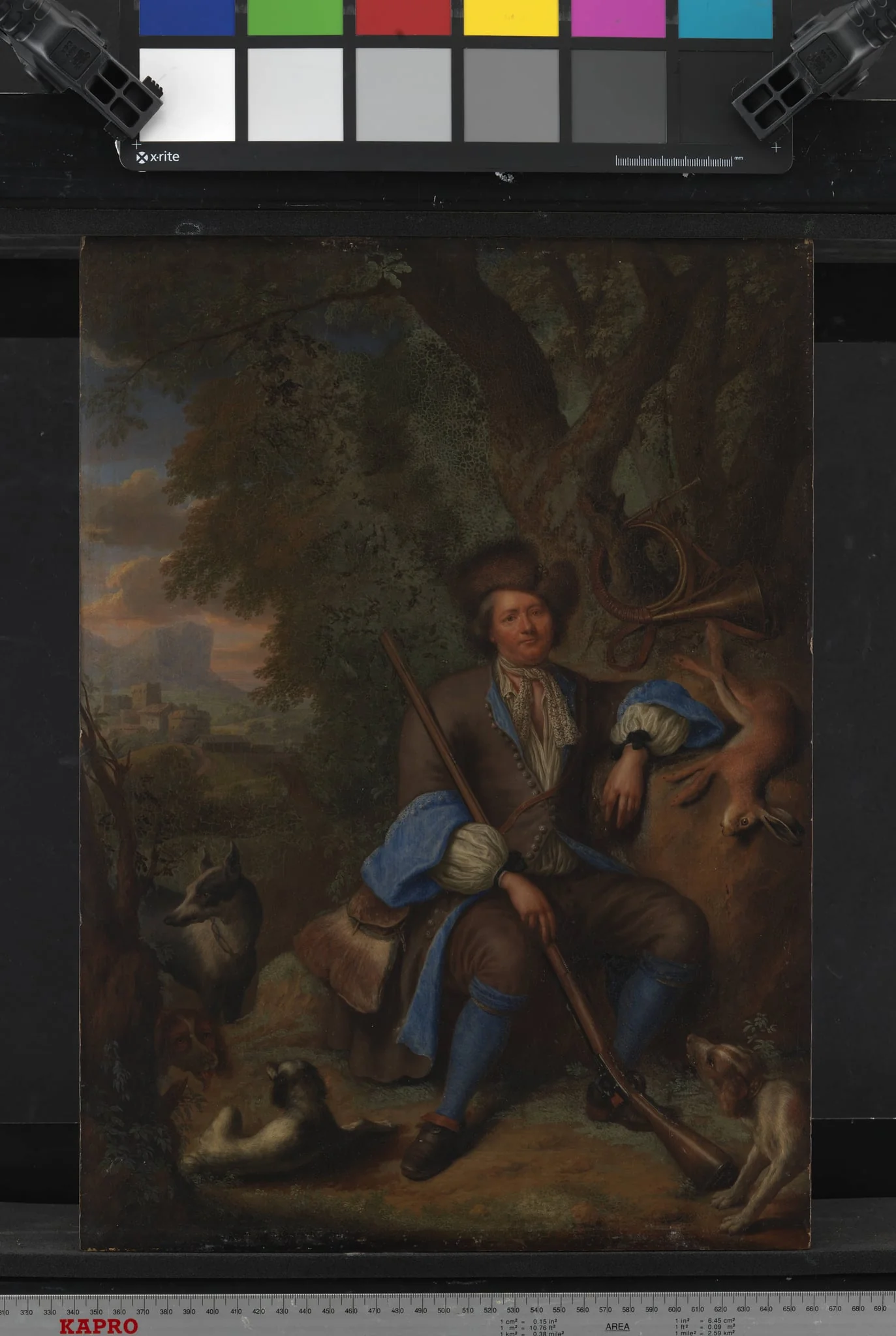 A Hunter, detail