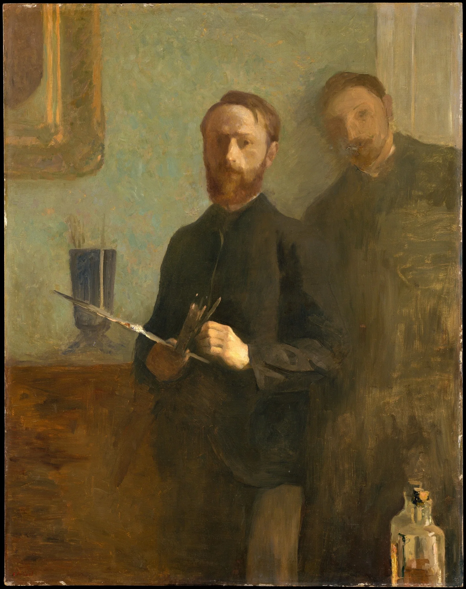 Self-Portrait with Waroquy, detail