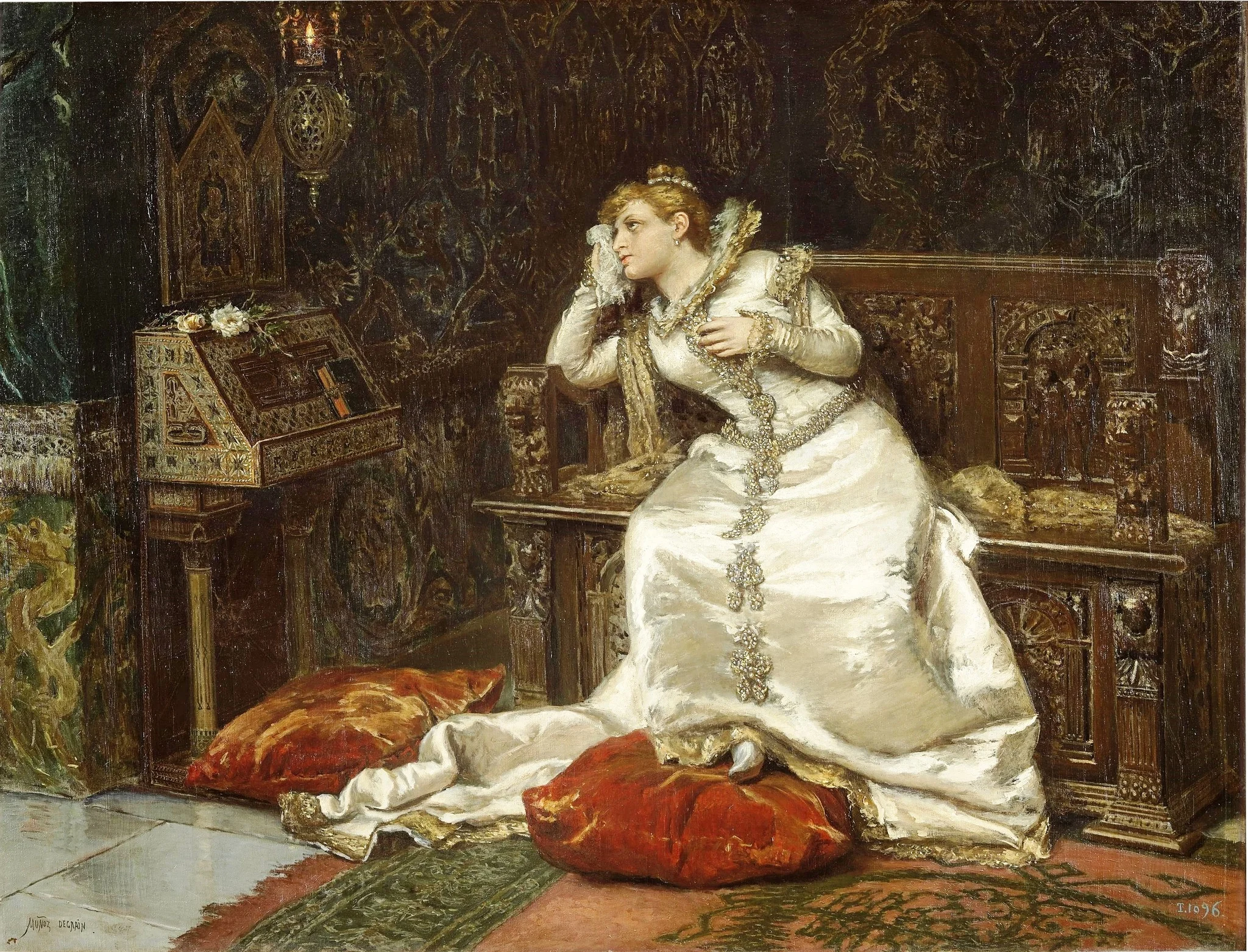 Desdémona, detail