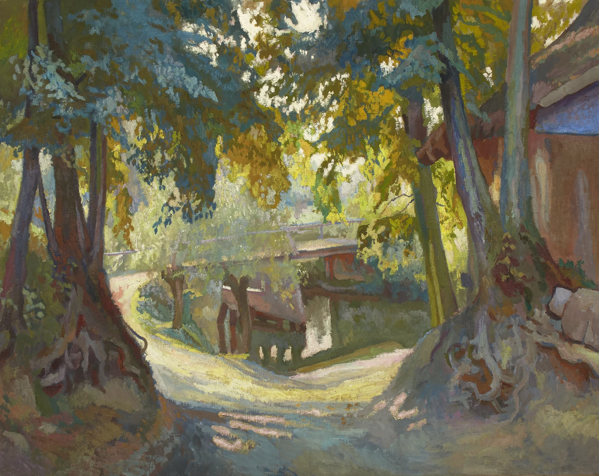 Day in Autumn, detail