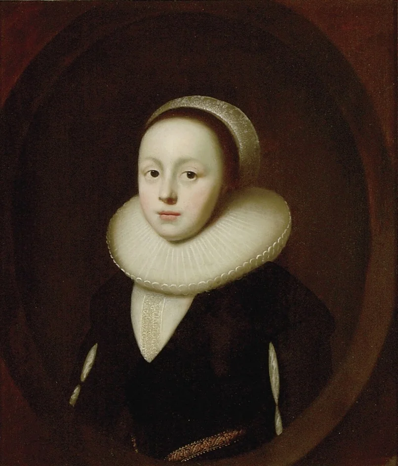 Portrait of a young Woman, detail