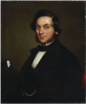 Portrait of Samuel Lover (1797-1868), Author and Artist, detail