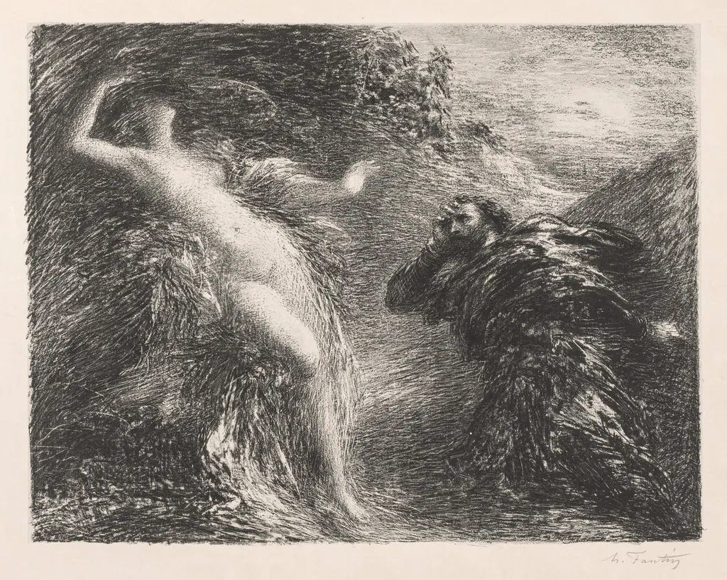Manfred and Astarté, by Henri Fantin-Latour, 1892