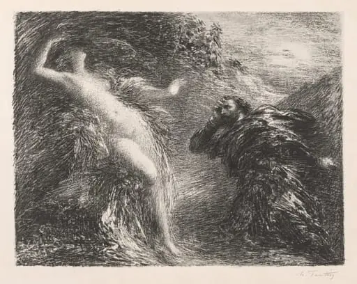 Manfred and Astarté, by Henri Fantin-Latour, 1892
