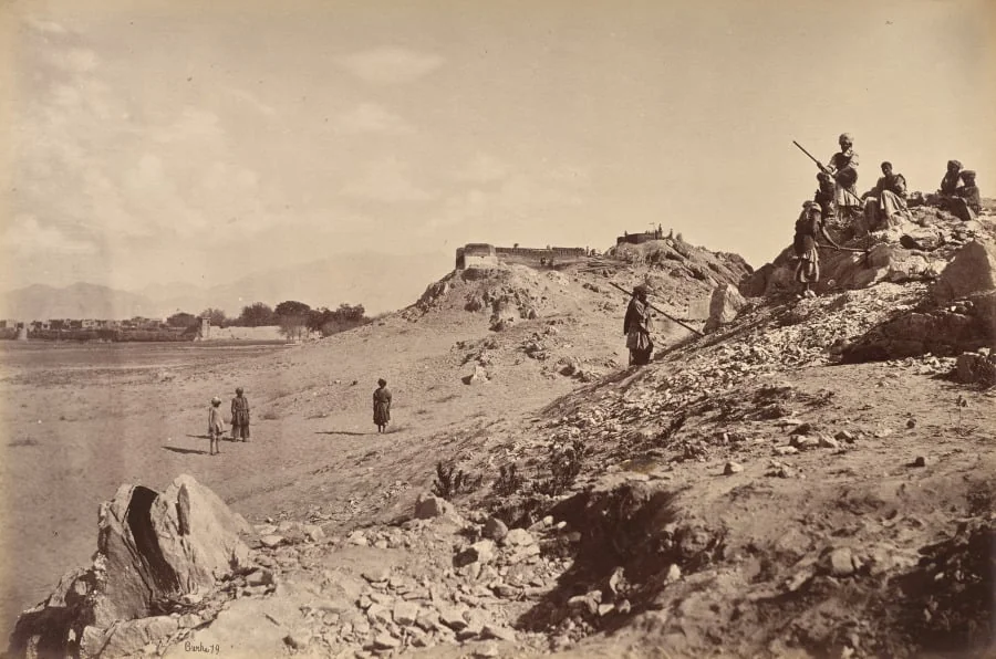 Jellalabad, Pipers Hill, detail
