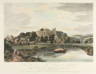 This View of Arundel Castle, by John Baily, 1819