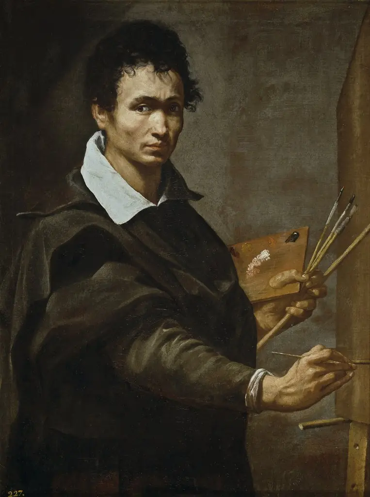 Self-Portrait (¿?), by Orazio Borgianni, oil, 1600