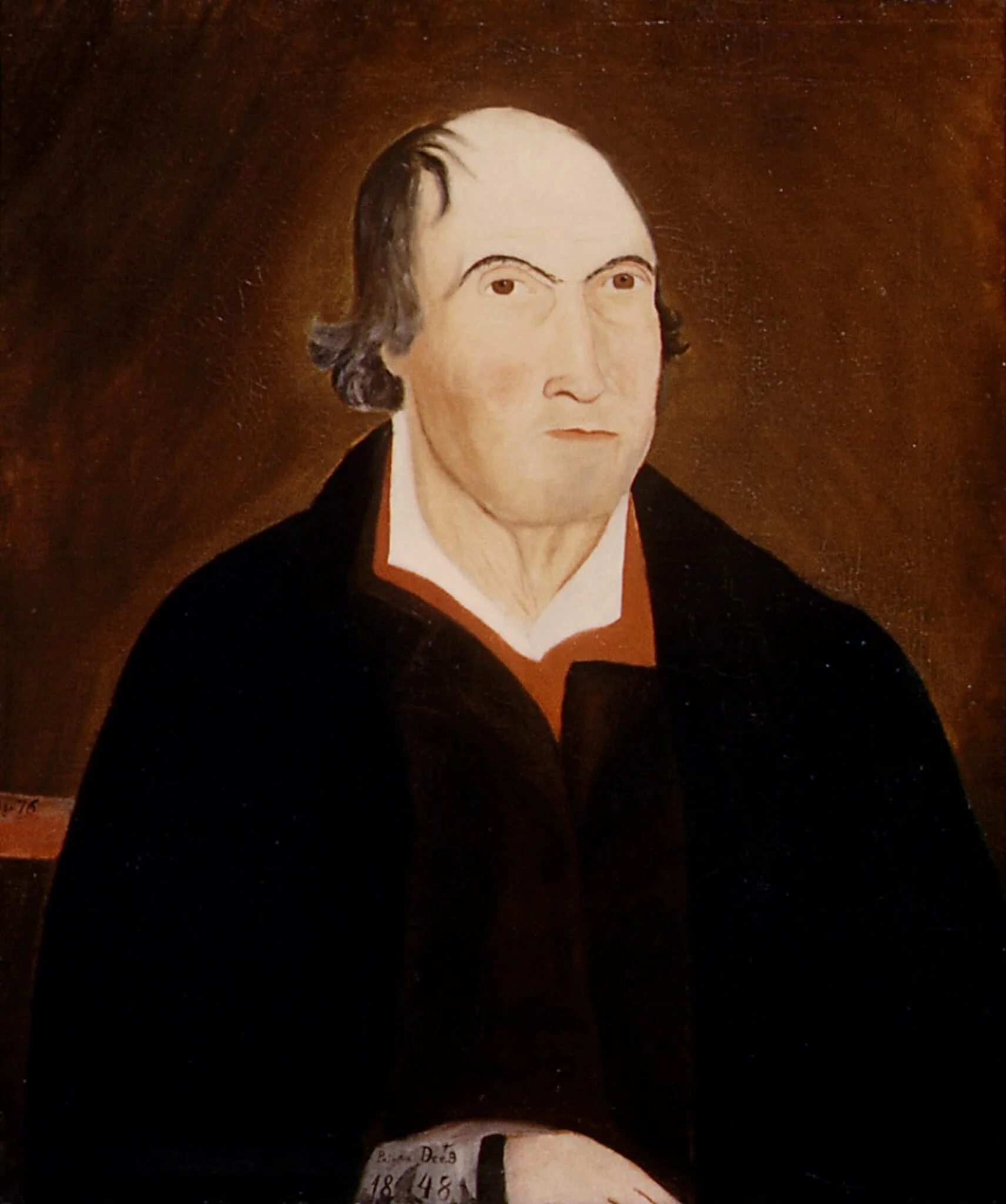 Portrait of an Old Man, detail