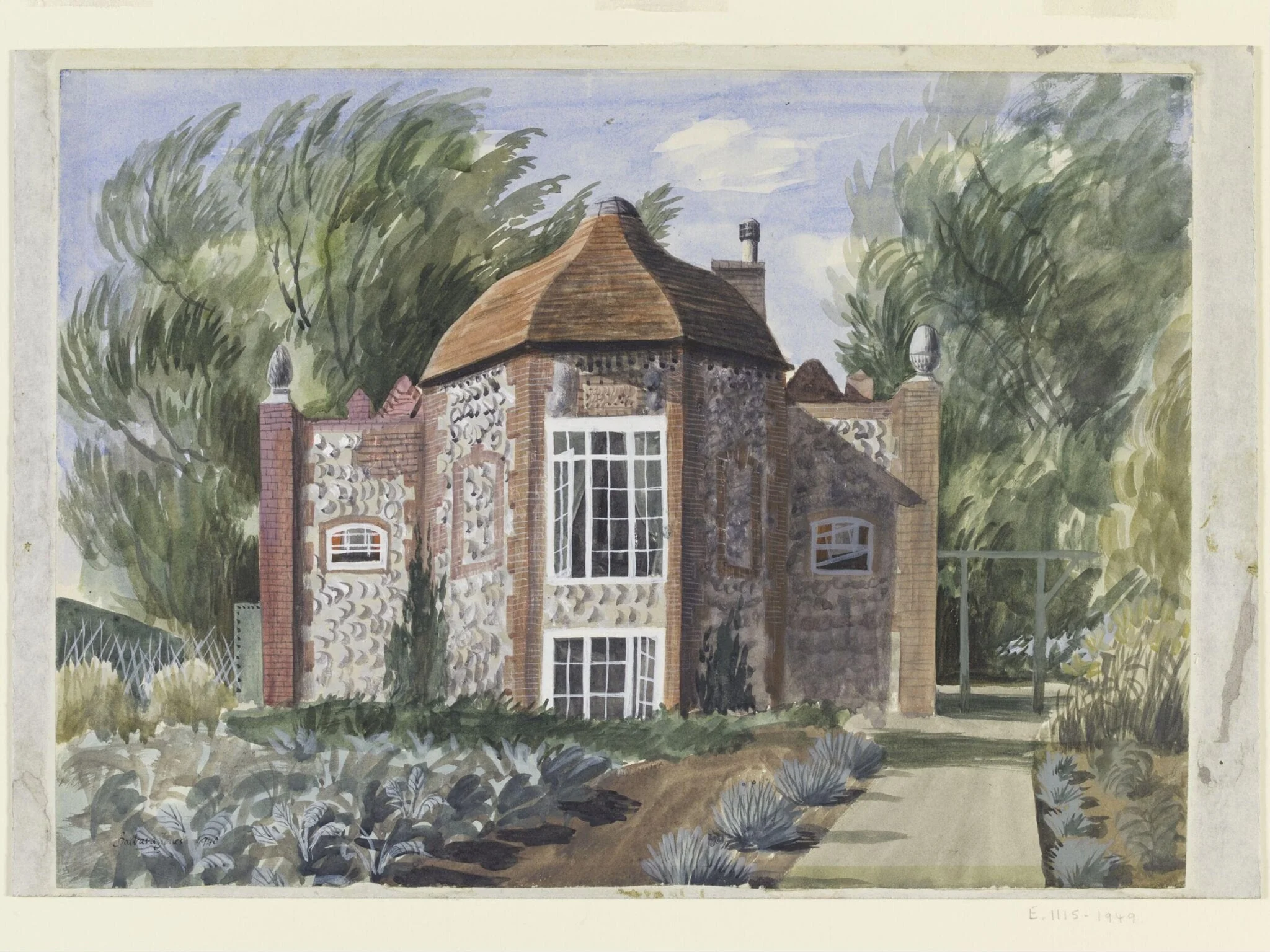 The Hop Castle, Chieveley, Berkshire, detail