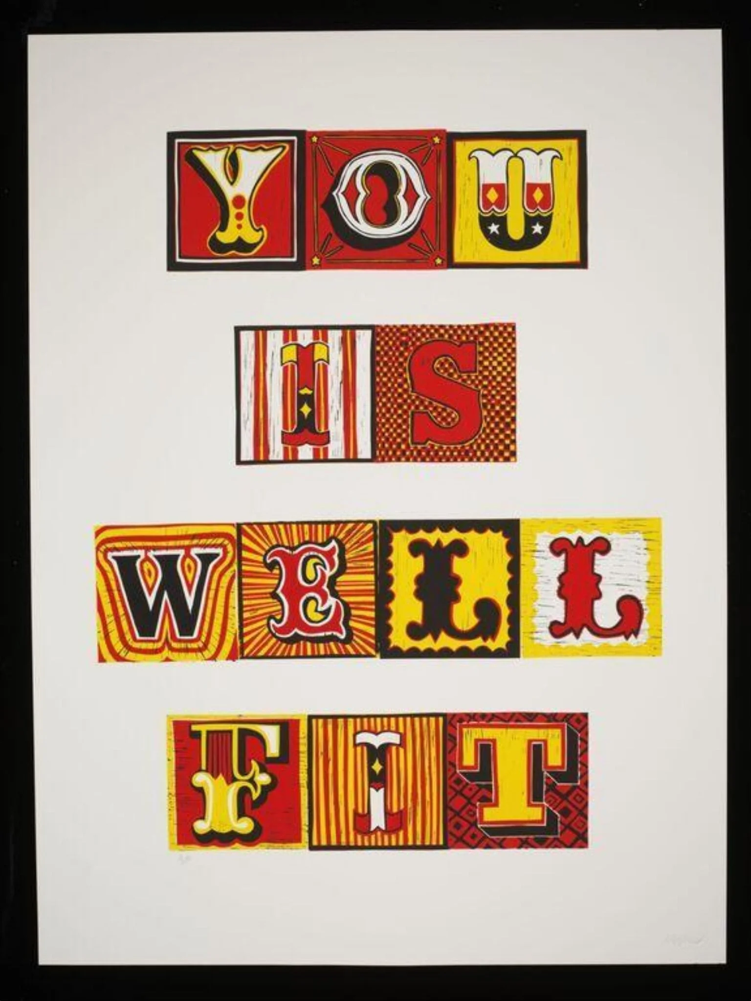 You Is Well Fit, detail