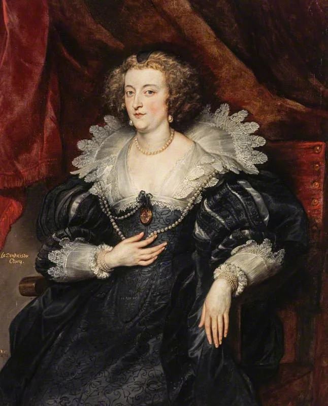 Geneviève d'Urfé, Duchesse de Croy (died before 1656), detail